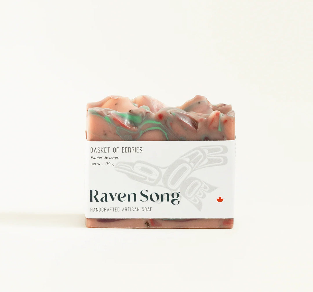 Basket of Berries Soap | Raspberry + Blackplum + Vanilla