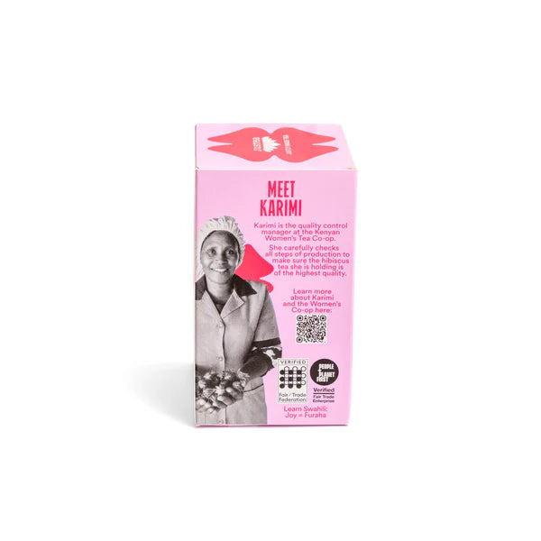 Hibiscus Glow Tea Bag Box