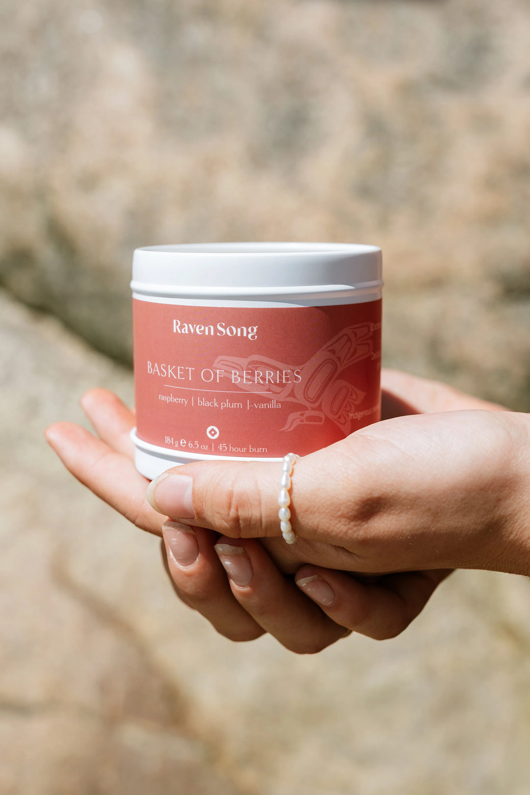 Basket Of Berries Candle | Raspberry + Black Plum + Vanilla