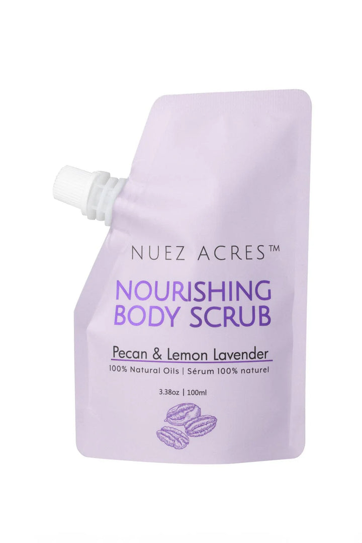 Face & Body Scrub | Pecan + Lemon + Lavender