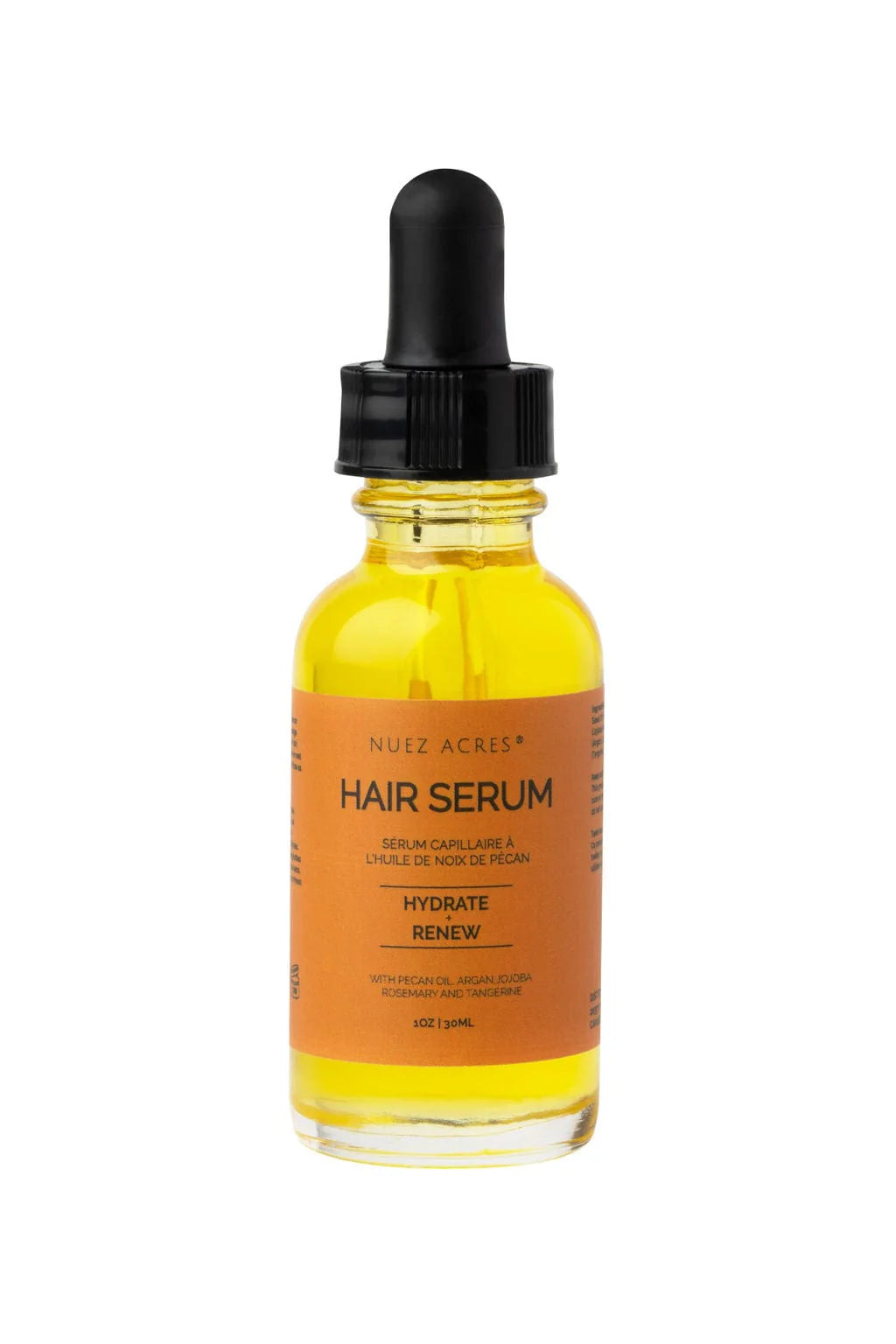 Hair Serum (15ml) | Nourish & Strengthen with Pecan, Rosemary & Tangerine