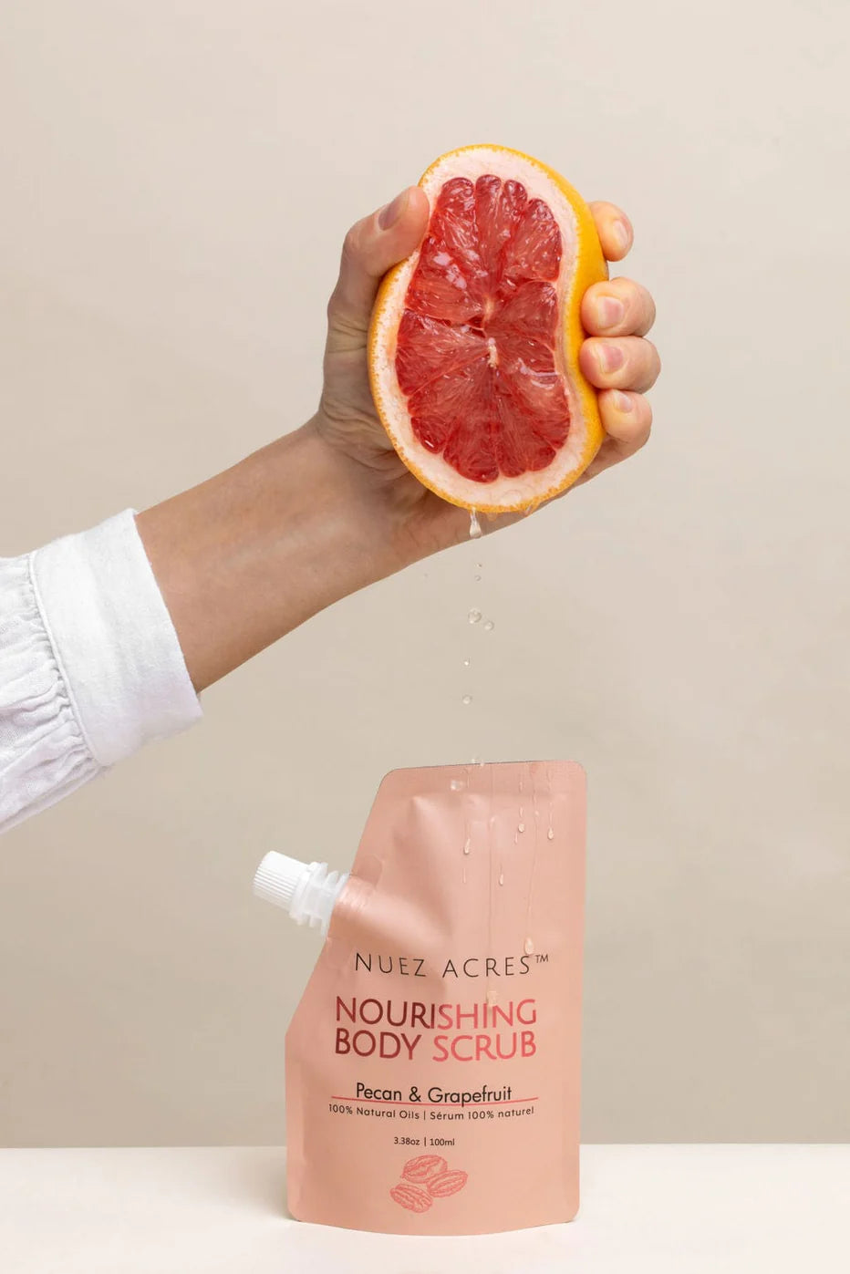 Face & Body Scrub | Pecan + Grapefruit