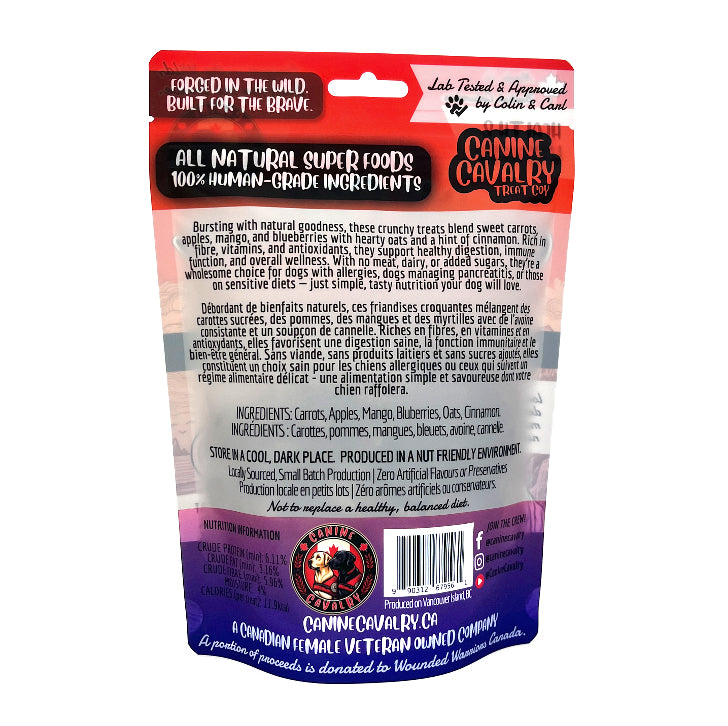 Carrot, Mango & Blueberry Bones