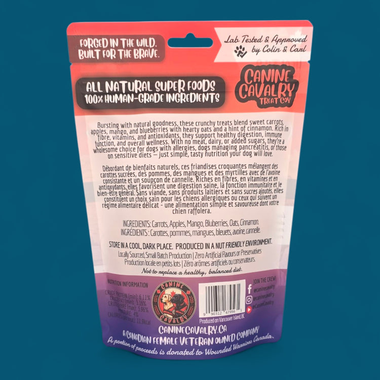 Carrot, Mango & Blueberry Bones