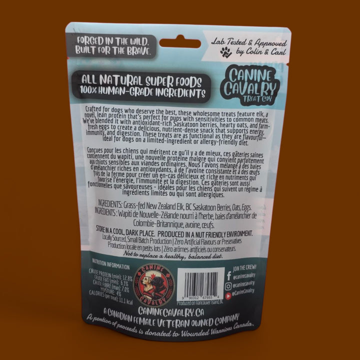 Elk & Saskatoon Berry Bones