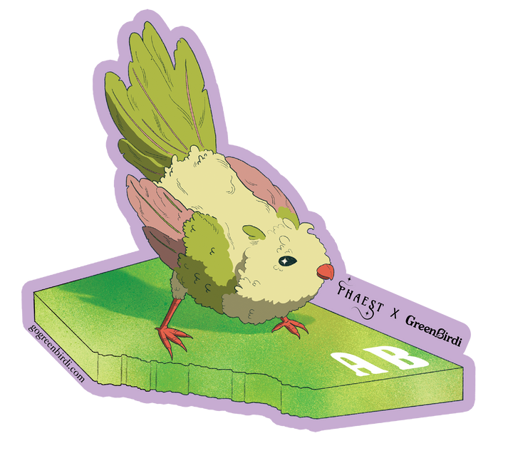 Canadian Province Birdi Stickers