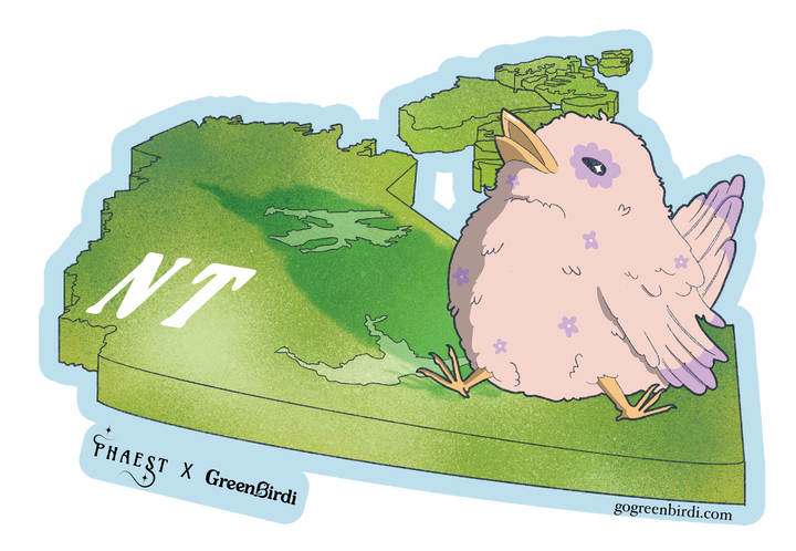 Canadian Province Birdi Stickers