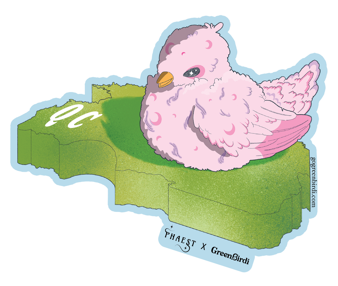 Canadian Province Birdi Stickers