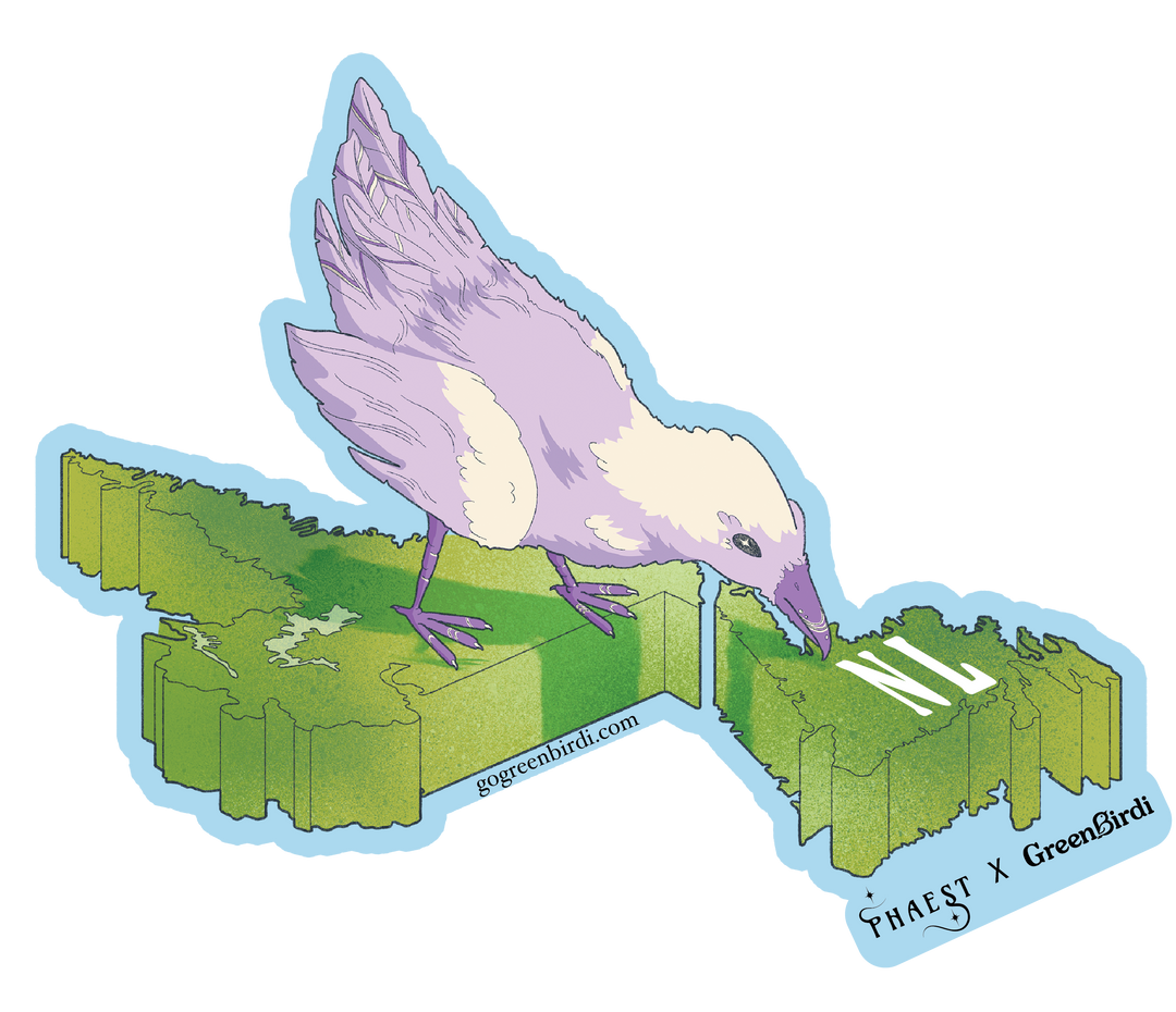 Canadian Province Birdi Stickers