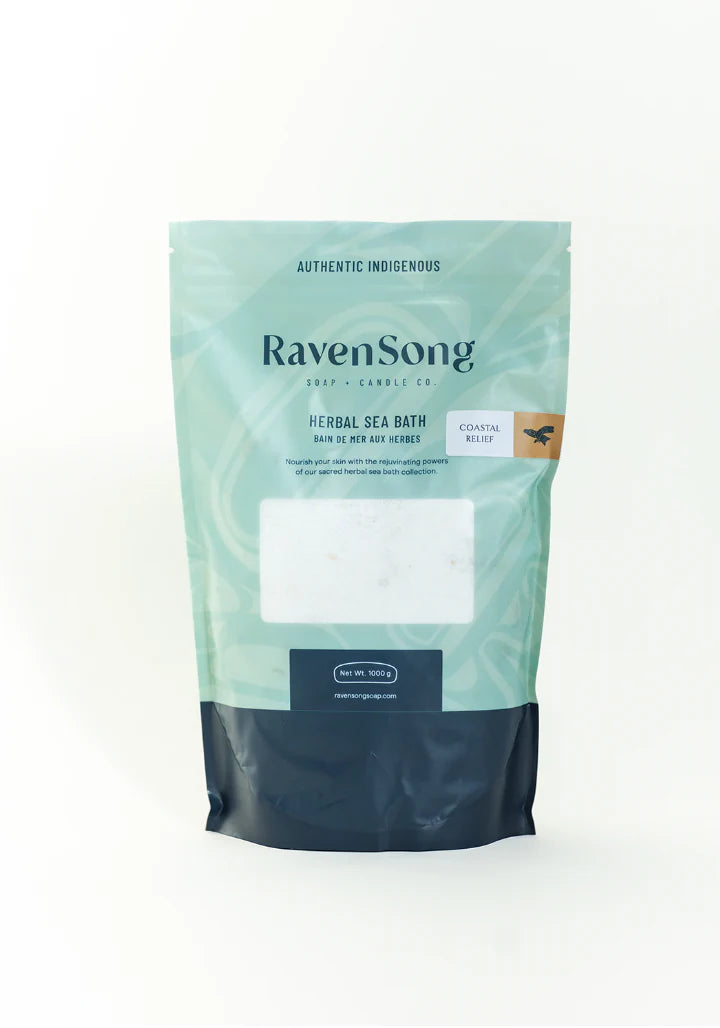Coastal Relief Herbal Sea Bath Soak | Eucalyptus + Rosemary