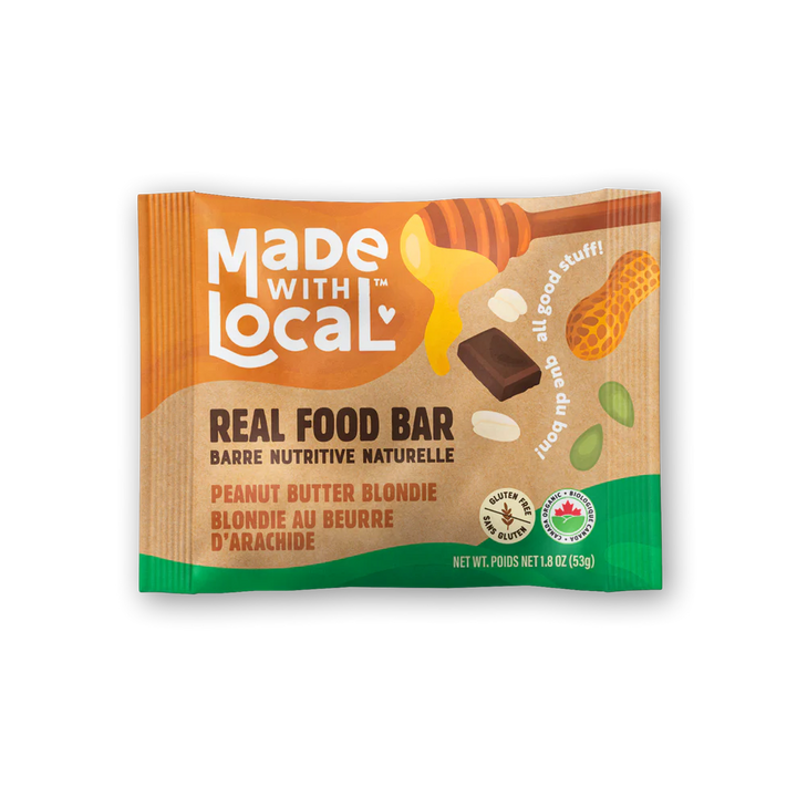 Real Food Bar | Peanut Butter Blondie