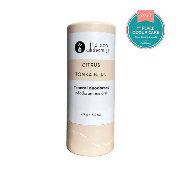 Citrus + Tonka Bean Deodorant Stick
