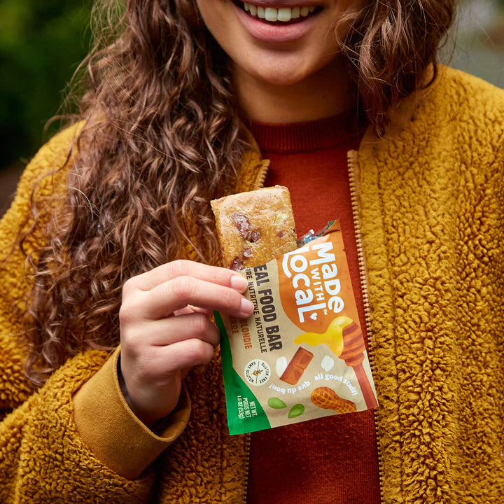 Real Food Bar | Peanut Butter Blondie