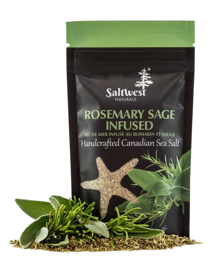 Rosemary Sage Infused Sea Salt